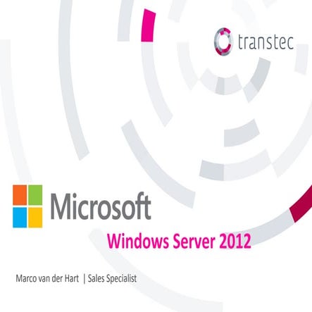 ttec | Microsoft Windows Server 2012