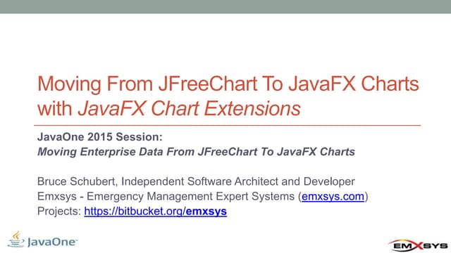 Moving from JFreeChart to JavaFX with JavaFX Chart Extensions