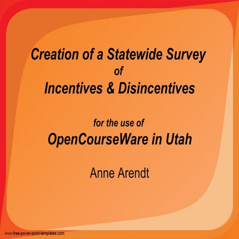 Teaching with Technology Idea Exchange (TTIX) Presentation 06.10.10