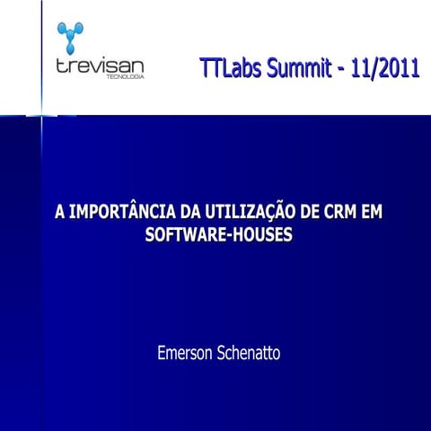 A Importância da Utilização de CRM em Software-Houses