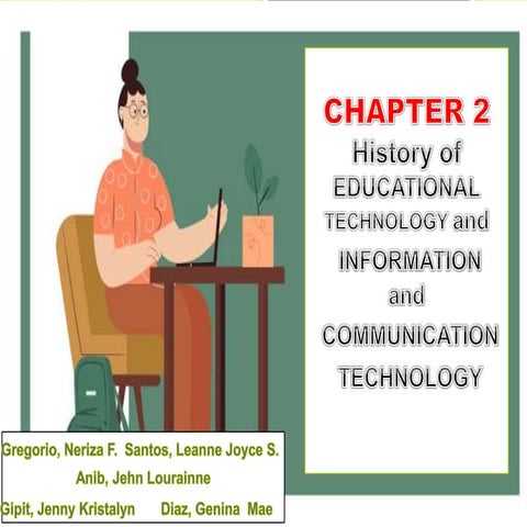 History of Educational Technology and Information and Communication Technology