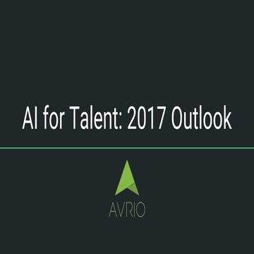  State of the Industry: Ai for Talent Acquisition