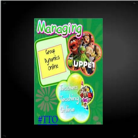 Managing Group Dynamics Online