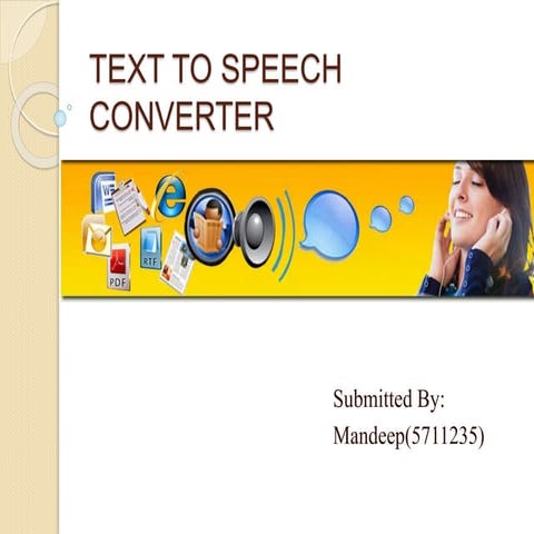 Text to speech converter in C#.NET