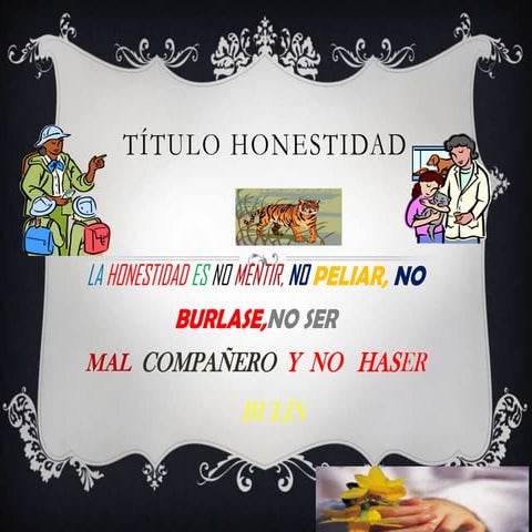 Título honestidad