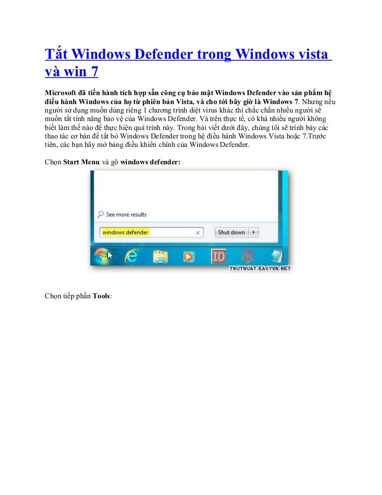 windows defender win 7