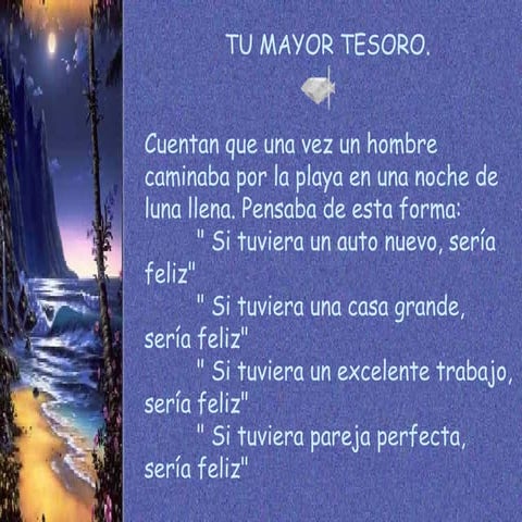 Tu mayor tesoro