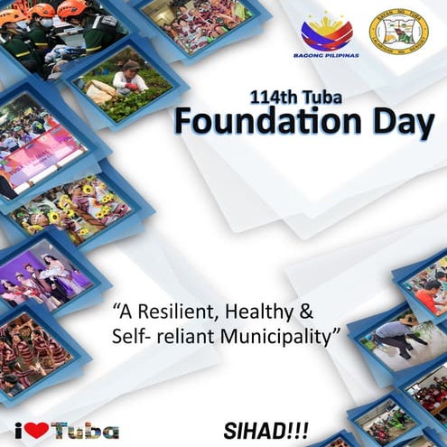 114th Municipality of Tuba Foundation Booklet Souvenir
