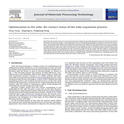 Tube expansion | PDF