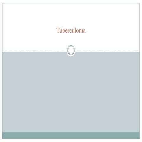 Tuberculoma.