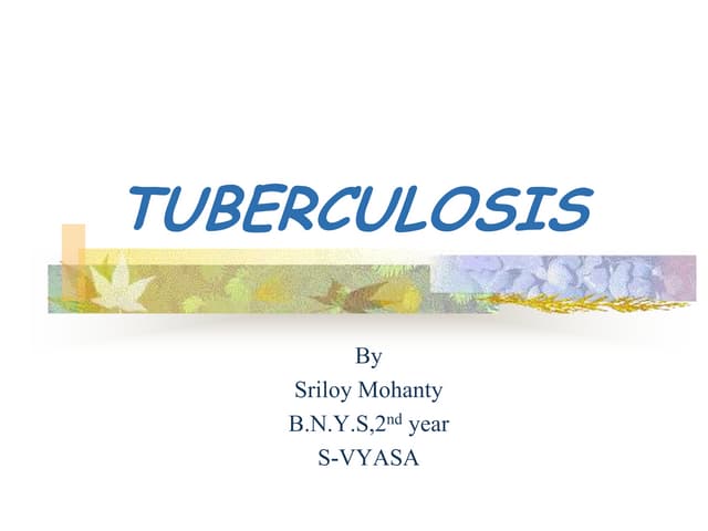 Tuberculosis