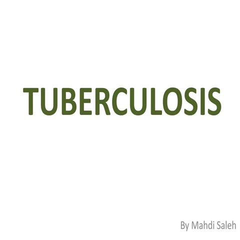 Tuberculosis