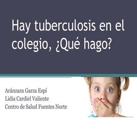 Tuberculosis pulmonar en pediatria TBPUL | PPTX