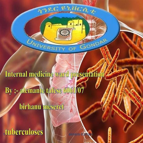 Tuberculosis pharmacotherapy | PPTX