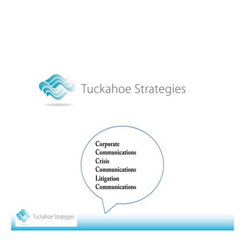 Welcome to Tuckahoe Strategies 