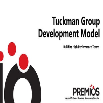 Tuckman Team Development Model