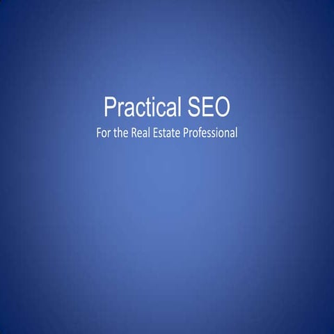 TU Practical SEO Class