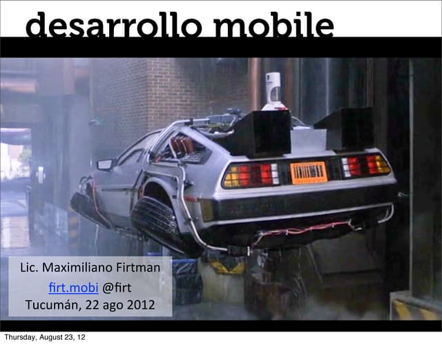 Tucuman valley Desarrollo Mobile, nativo o HTML5?