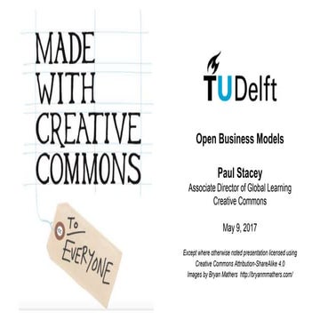 Tu Delft Open Business Models