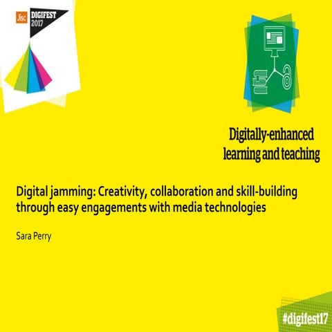 Digital jamming: creativity, collaboration and skill-building through easy en...