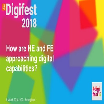 How are HE and FE approaching digital capabilities?