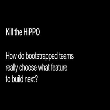 BoSEU25 | Steve McLeod | How Bootstrapped Teams Really Choose What Feature to...