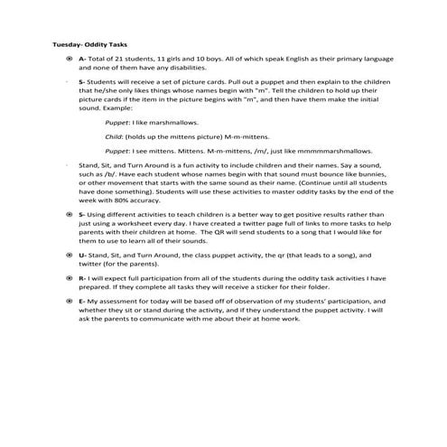Assembly program for parents | PDF
