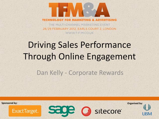 CRM & Multi-Channel Theatre: Driving Sales Performance Through Online Engagement