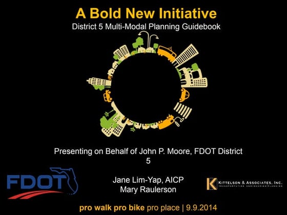 Not Your Grandfather's DOT: The FDOT District 5 and PennDOT Experiences--Bold...