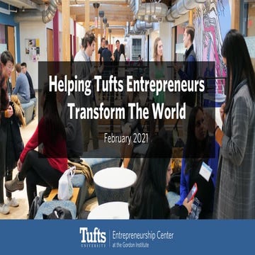 Tufts Entrepreneurship Center (TEC)