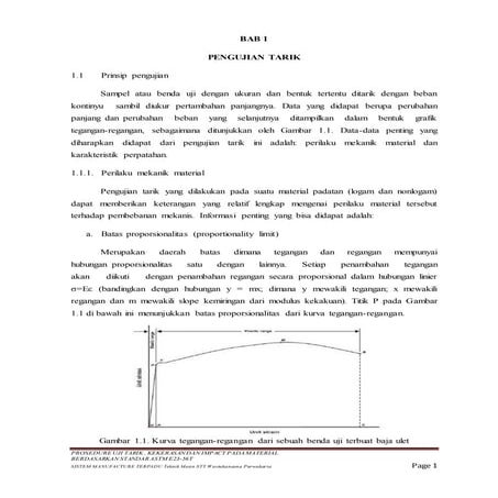 Tugas pengujian material