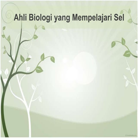 BIOLOGI XI IPA AHLI SEL