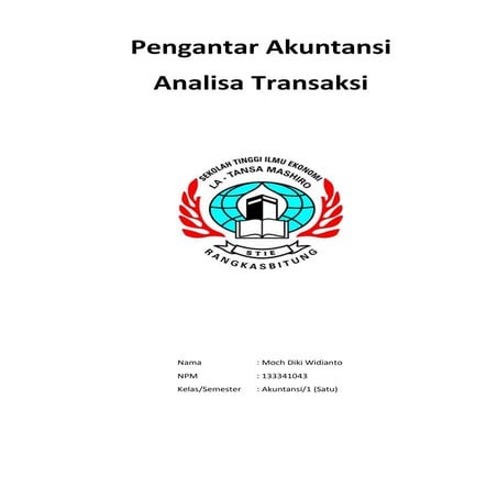 Tugas 1 analisa transaksi