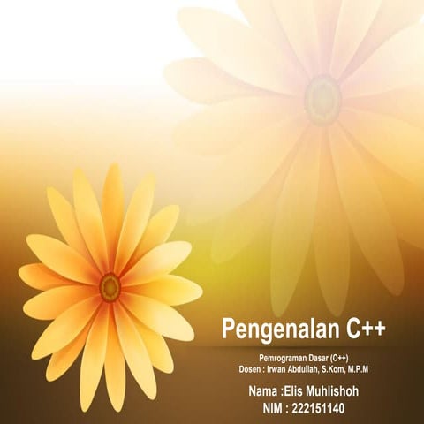 PPT 2 - Pengenalan Bahasa C++oooooo.pptx