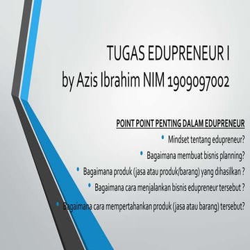 Tugas 1 edupreneur_mindset
