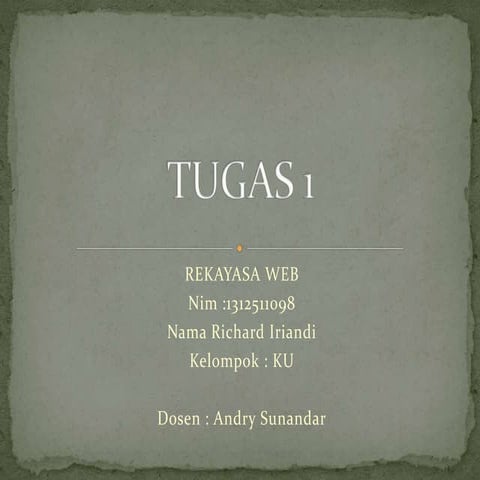 Tugas 1 rekweb