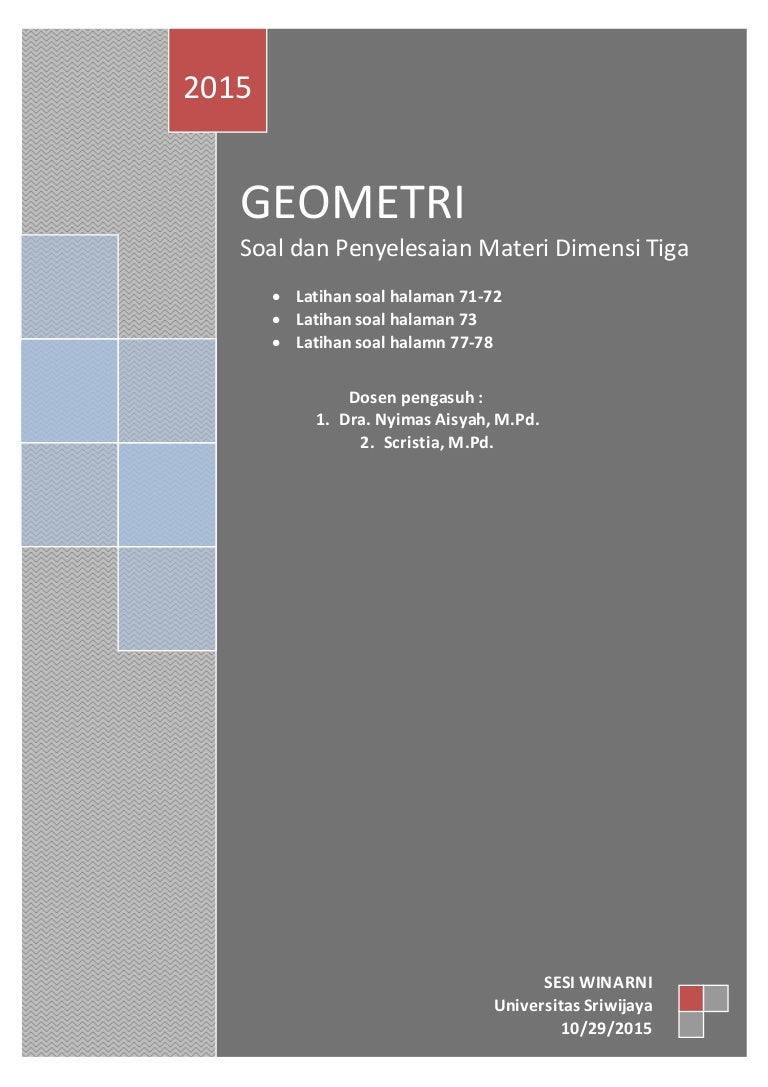 Soal Dan Pembahasan Soal Geometri Olimpiade SMA