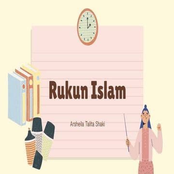 Rukun islam | PPTX