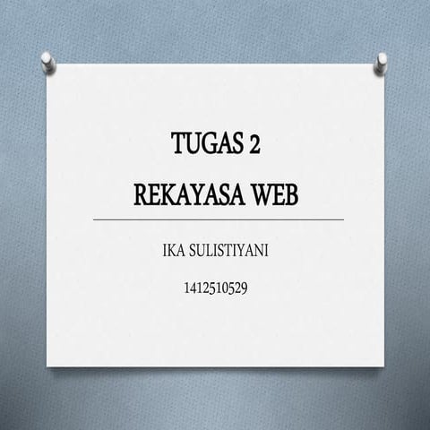 Tugas 2 rekweb Ika Sulistiyani