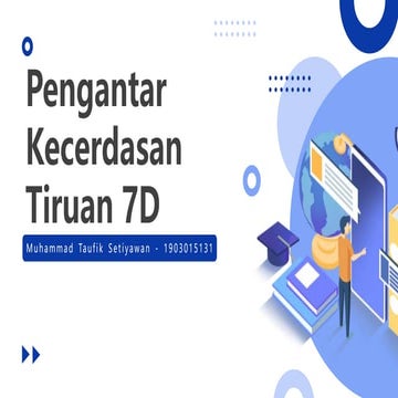 Tugas 12 Taufik - Pekerjaan Yang Tergantikan dengan Kecerdasan Tiruan.pptx