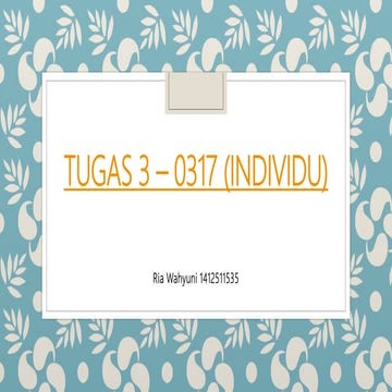 Tugas 3  0317 (individu)
