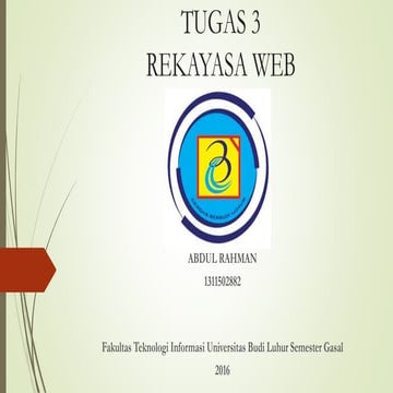 Tugas 3 Rekweb-Abdul Rahman-1311502882
