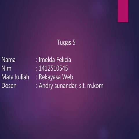 Tugas 5 0317-imelda felicia-1412510545