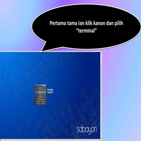 merubah IP config -> 7