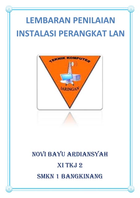 Job Sheet komputer dan jaringan