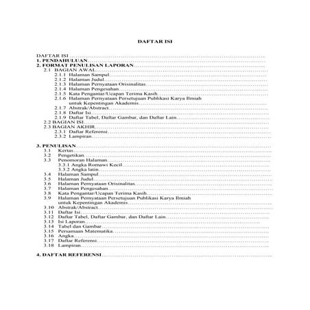 Tugas akhir skema penulisan laporan dan skripsi