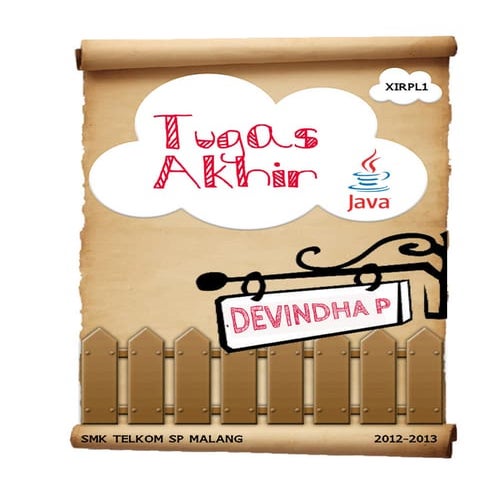 Tugas akhir java