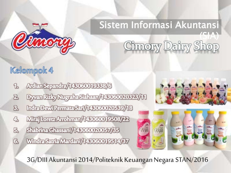Presentasi Sistem Informasi Akuntansi Pada Cimory