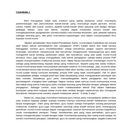 Kepentingan Seni dalam Pendidikan