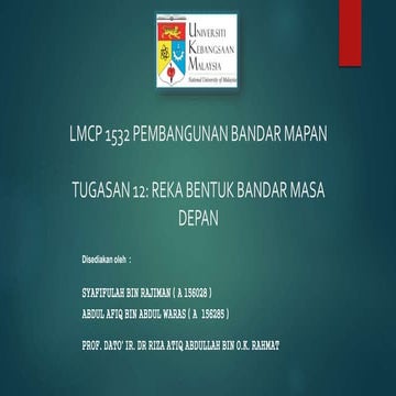 Bahagian 2 task 2 pembangunan mapan | PPTX